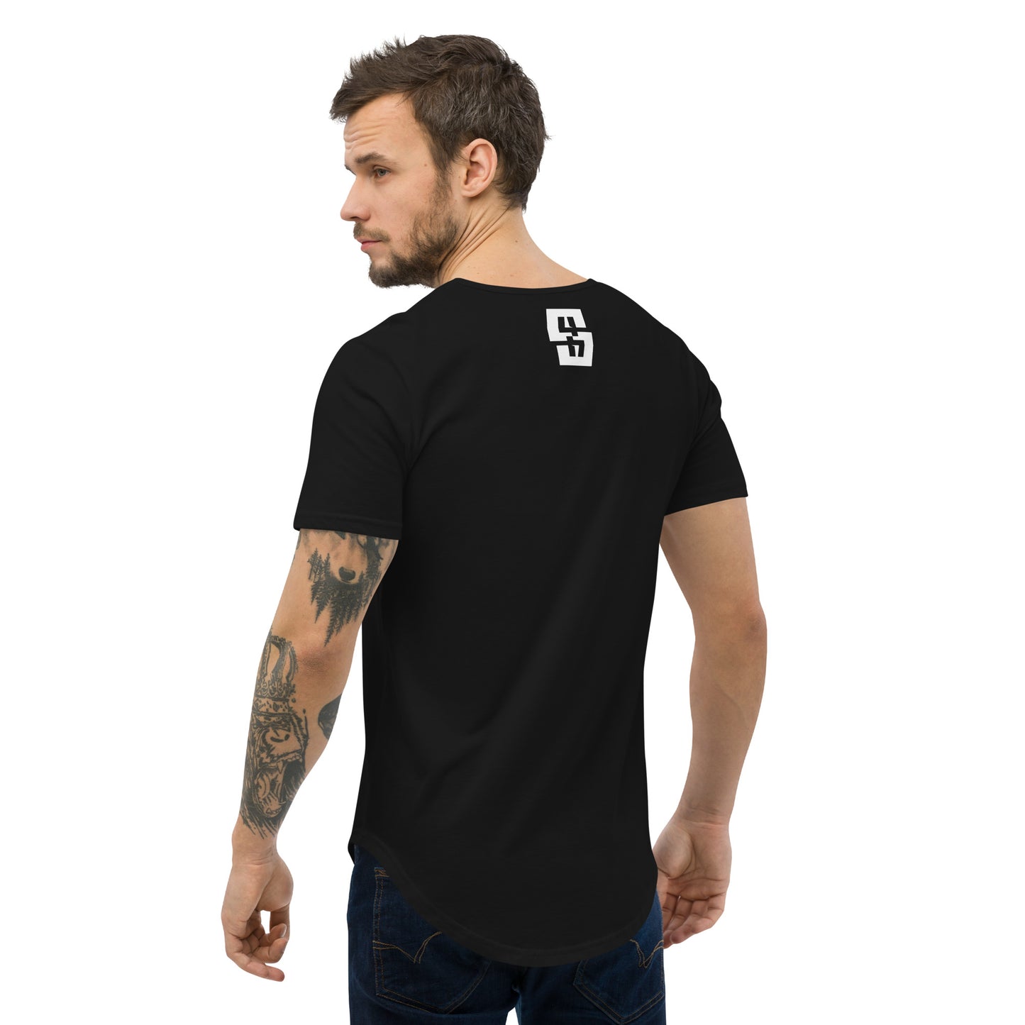 Men's Curved Hem T-Shirt
