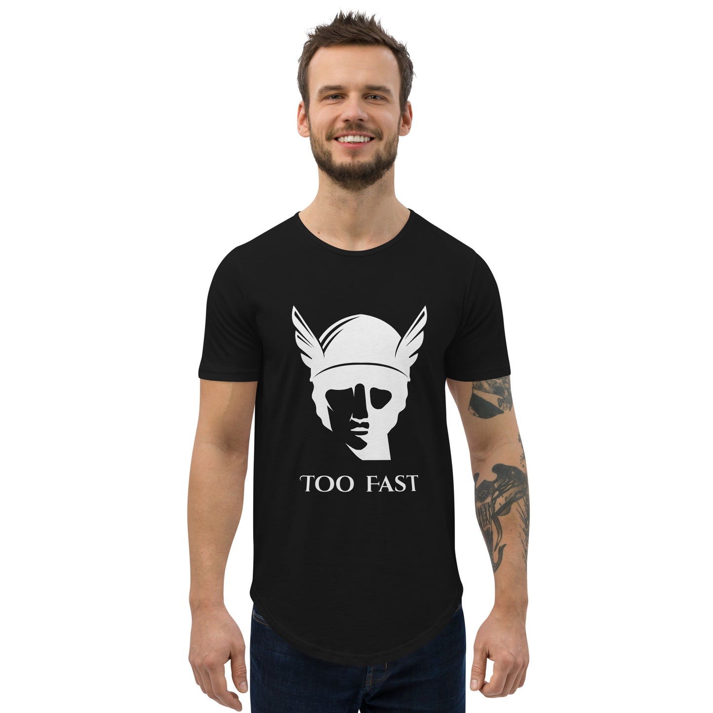 Men's Curved Hem T-Shirt