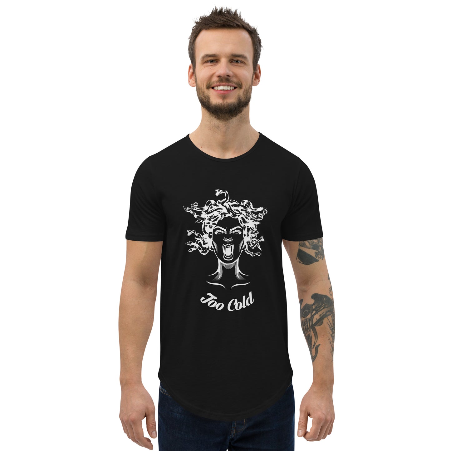 Men's Curved Hem T-Shirt