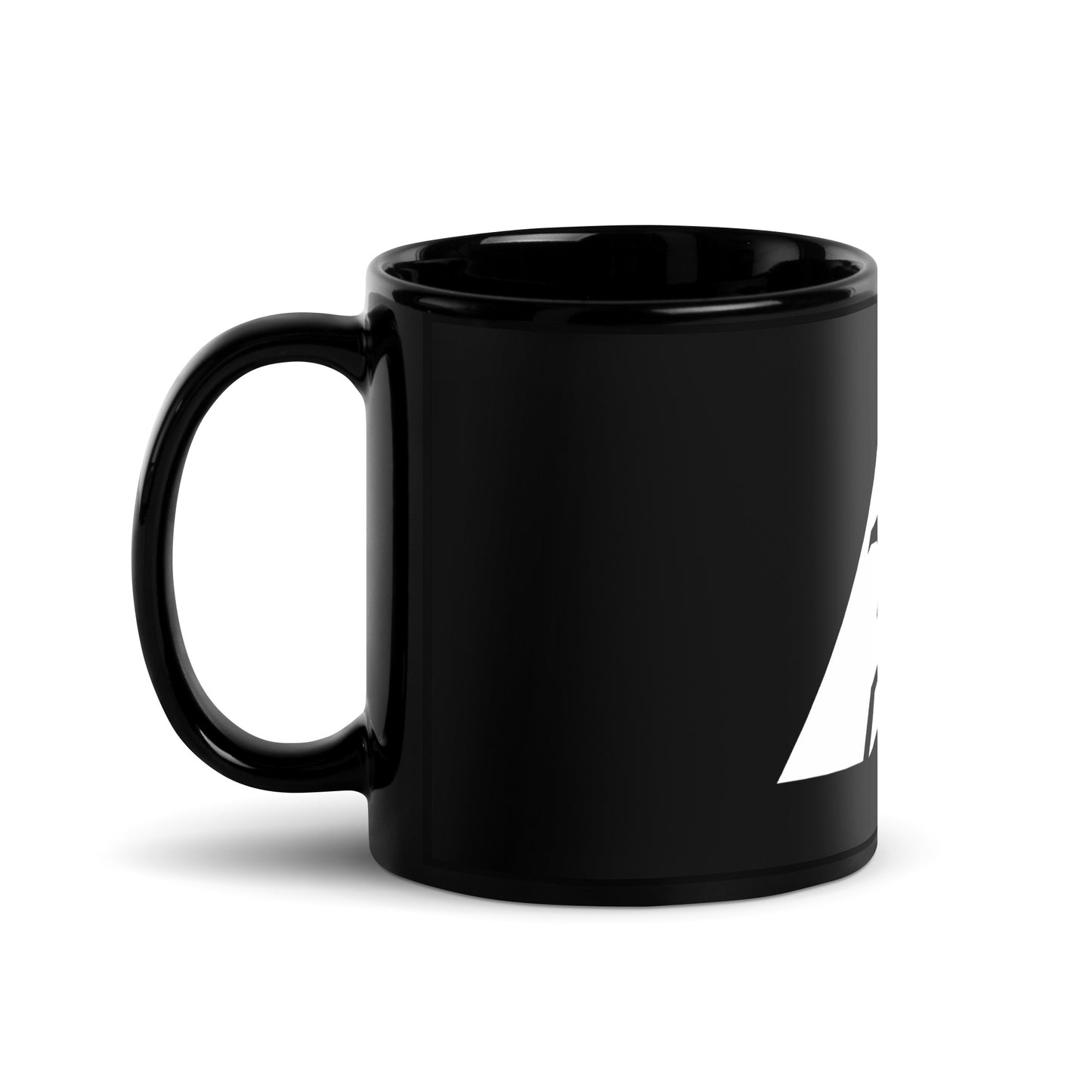 Black Glossy Mug