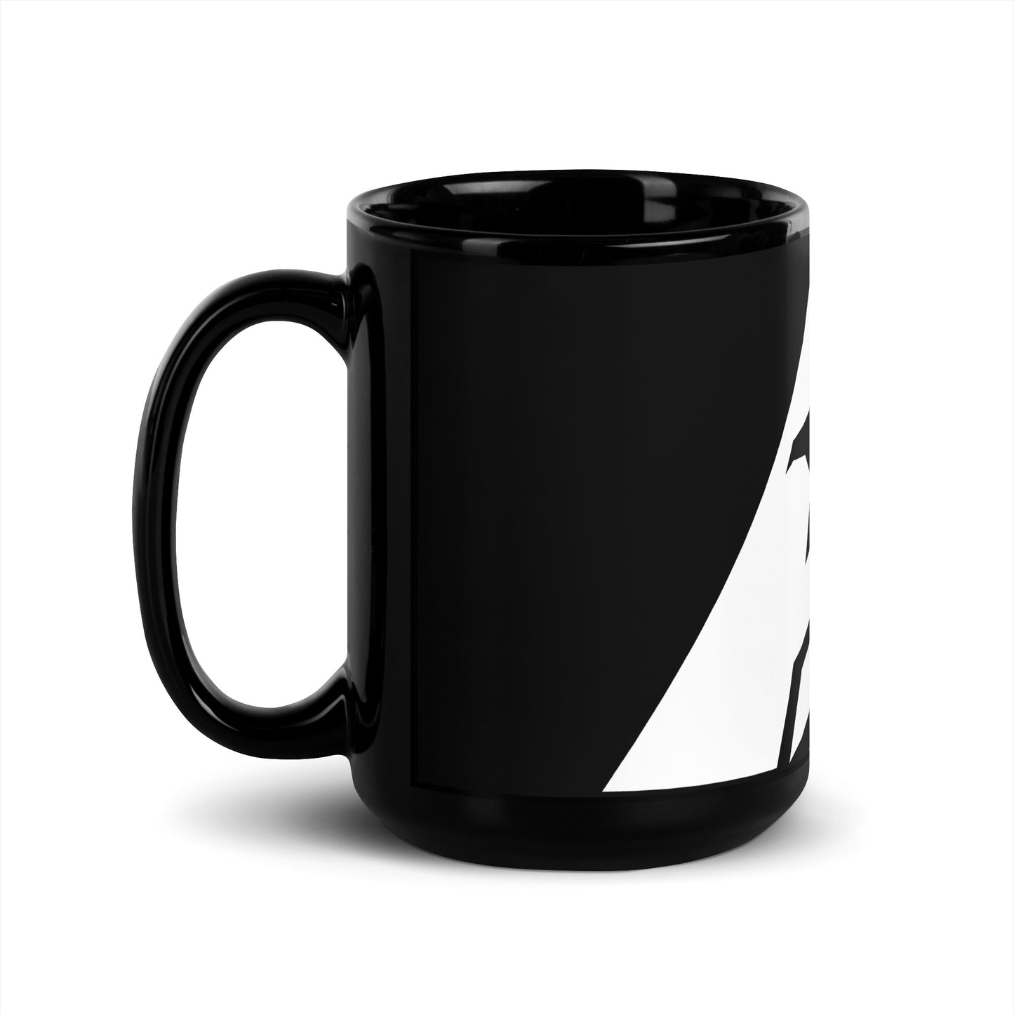 Black Glossy Mug