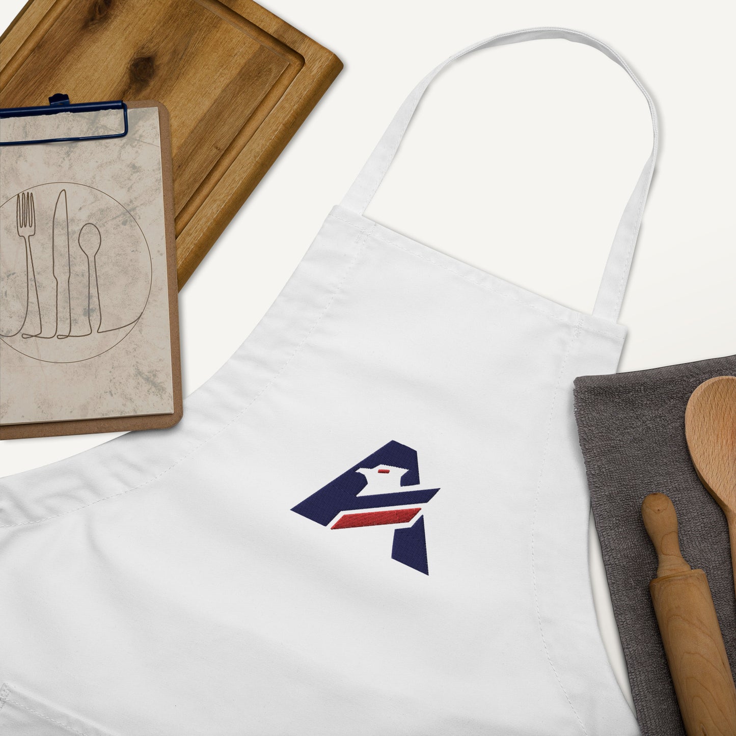 Embroidered Apron